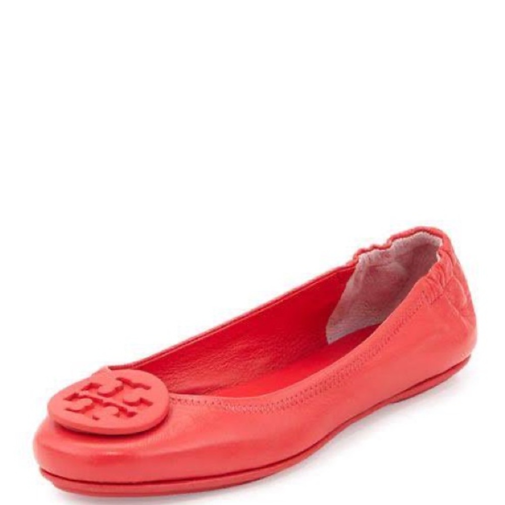 Tory Burch Vibrant Red Ballet Flats 6
